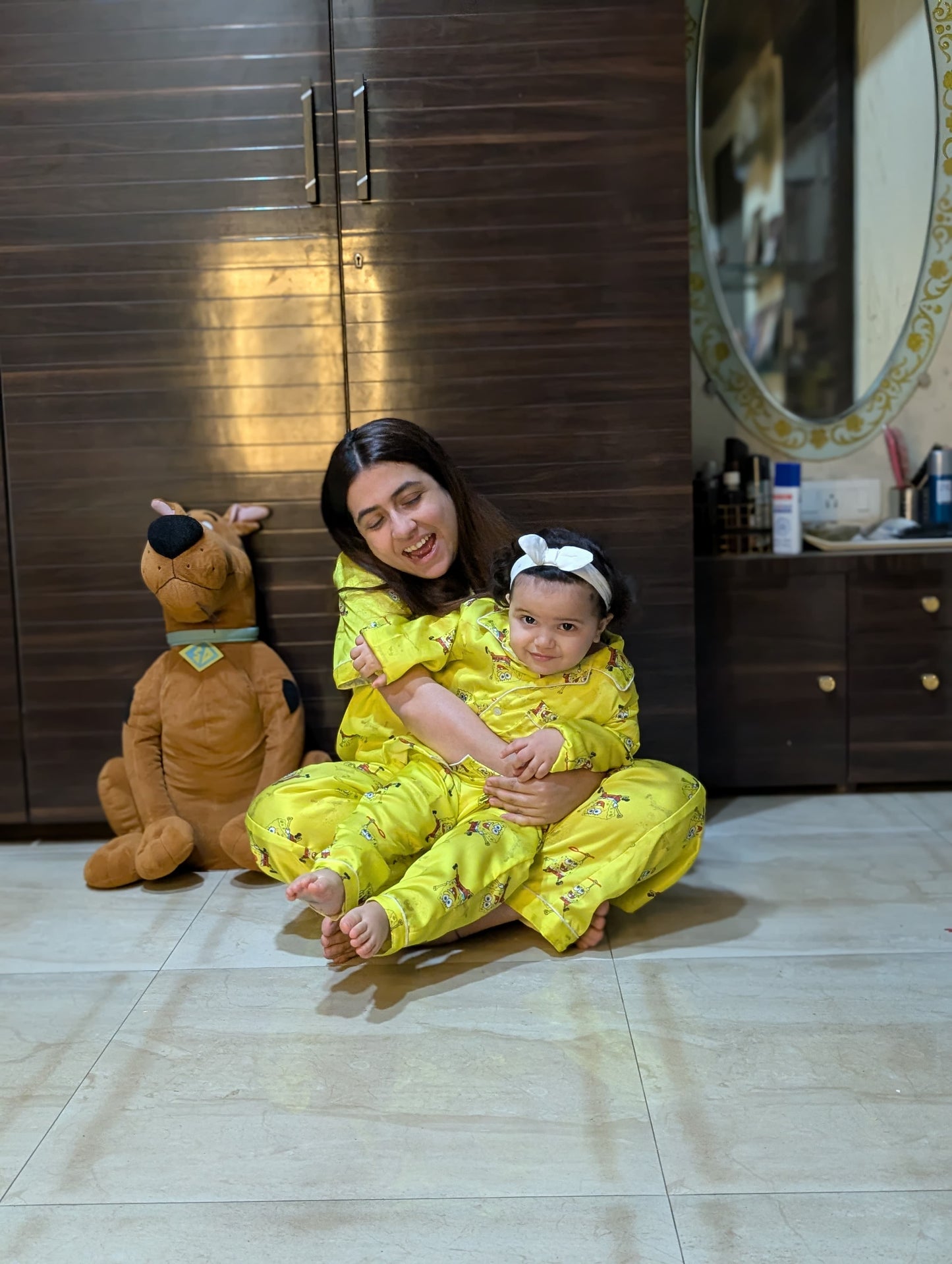 Yellow Sponge Bob Night Suit